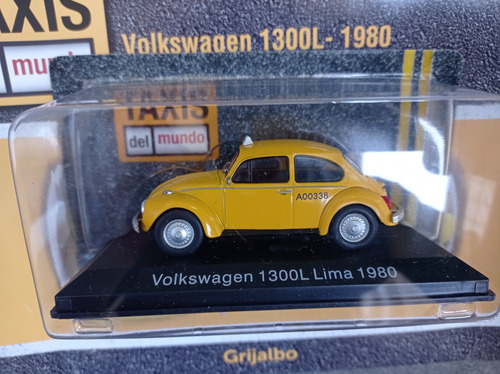 Taxis Del Mundo. Volkswagen 1300l 1980. Lima