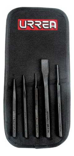 Juego De Punzones Y Cinceles 5 Piezas Urrea No.3 32800730