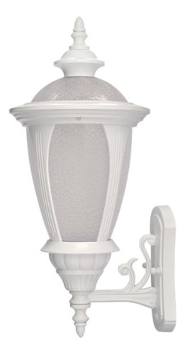 Arandela Americana Suporte Inferior Branco Baxton 110v 220v (bivolt)