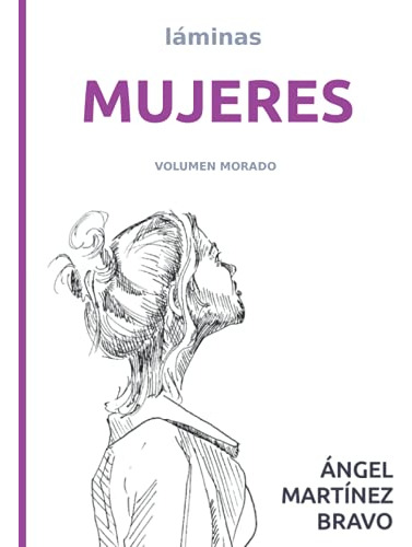 Mujeres Volumen Morado: Set De Laminas -retratos-