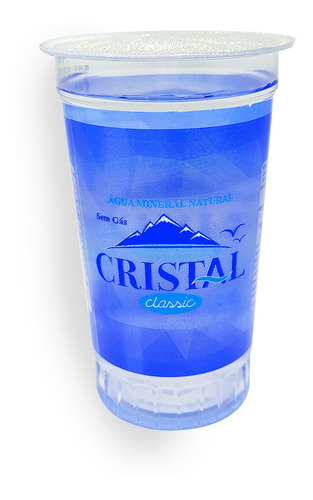 Água Cristal Copo 200 Ml - Caixa Com 48 Un Full