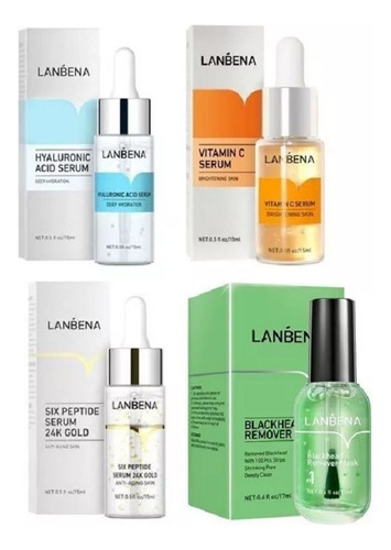 Lanbena Acido Hialuronico, Vit C+ Colageno+ Poros  Dermapen