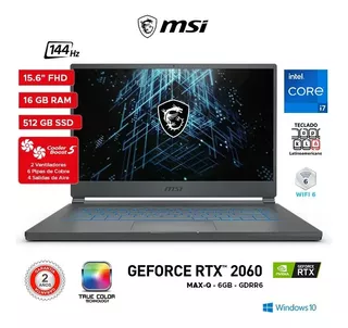 Laptop Gamer Msi Stealth 15m A11sek 15.6 Intel Core I7 1185