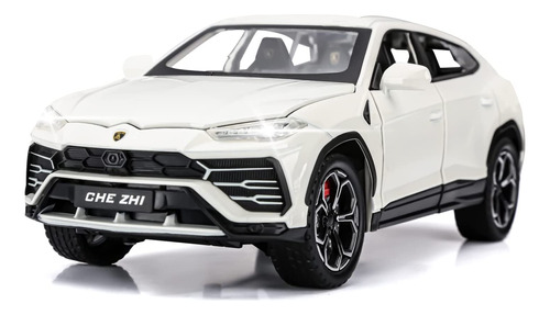 Auto De Juguete Sasbsc Lamborghini Urus , Esc 1:24, Blanco