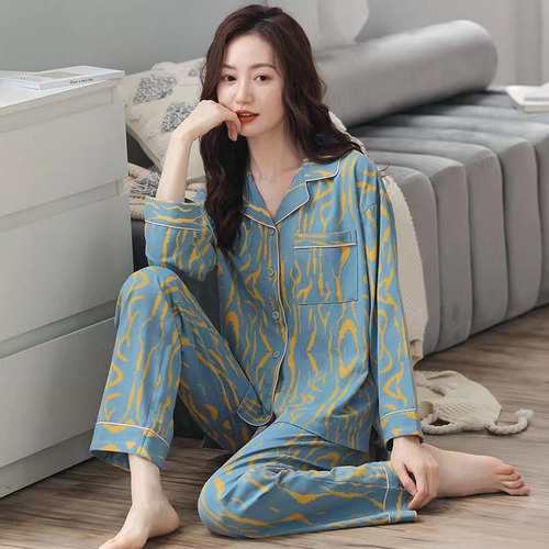 Pijama De Mujer Pantalones De Pijama Cómodo De 2 Piezas