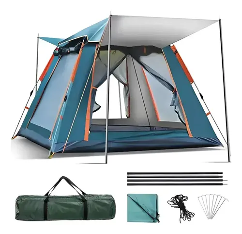 Barraca de acampamento camping grande para 4/5 pessoas Noveve 210x210x145cm NOVE