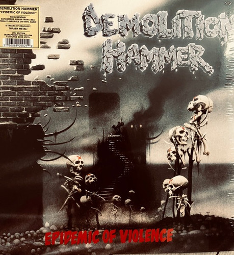 Demolition Hammer - Epidemic Of Violence Lp Color Vinyl