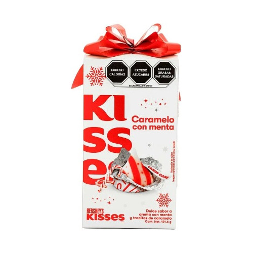 Hershey's Kisses Candy Cane Bastones Navidad 131,6 Gr
