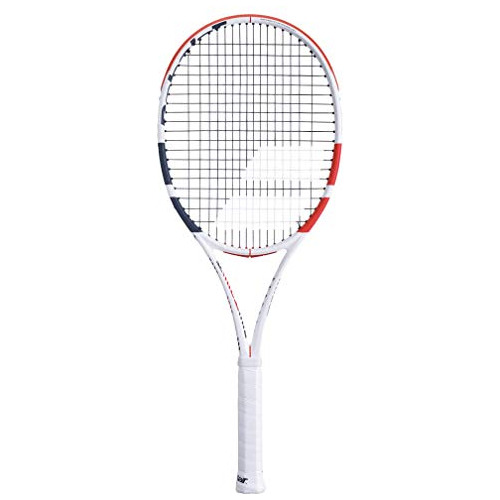 Babolat Pure Strike 16/19 Tennis Racquet - Strung Con 16g Wh