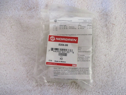 Fs Norgren Repair Kit 5304-06 Ccs