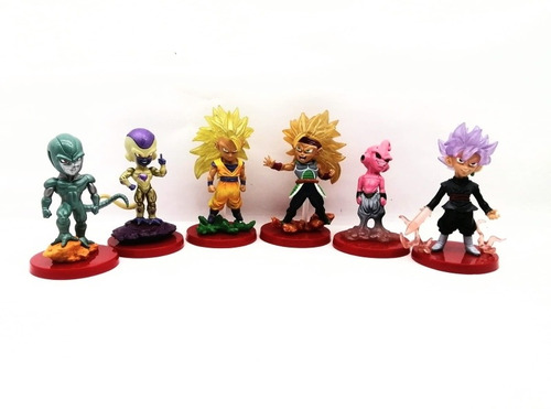 Dragon Ball Z X6 Figuras De Colección 