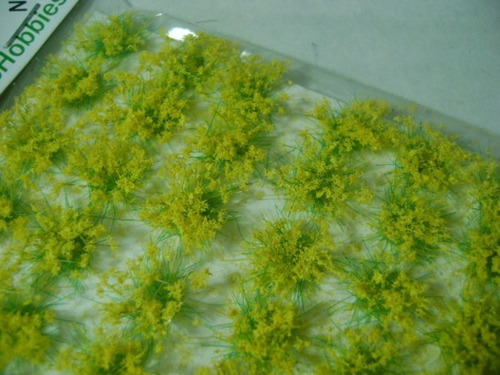 Imagen 2 de 10 de Nico Blister D Matas Y Flores Amarillas D 10 Mm H0 (pmf 06)