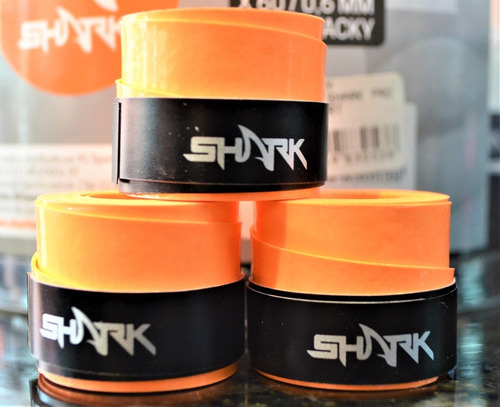 Imagem 6 de 6 de Over Grip Shark Pro X60/0,6mm Extra Tack Kit 3 Unidades