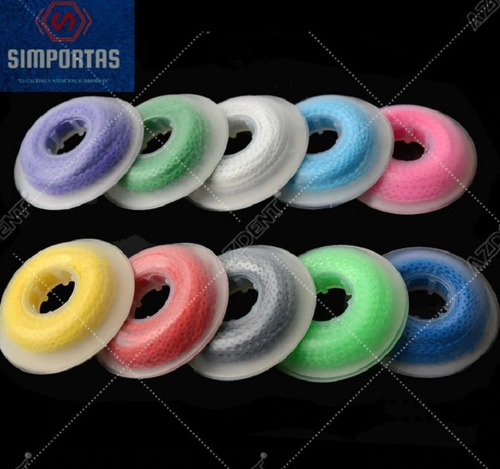 Imagen 1 de 6 de Cadeneta Elástica Ortodoncia Diversos Colores Cadena Stgo.