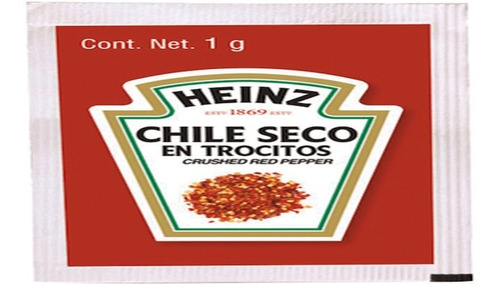 Chile Quebrado Heinz 1g (400 Pzs Por Caja)