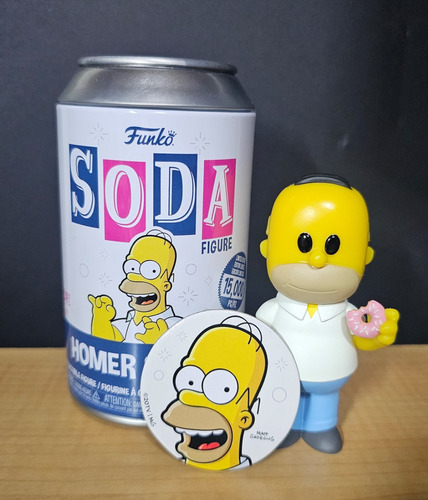 Los Simpsons Funko Soda- Homero Simpson 1/12500