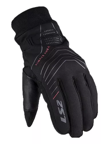 GUANTES DE VERANO LS2 RUST NEGROS - HOMOLOGADOS