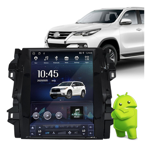 Central Multimídia Super Premium Hilux Sw4 2021 12 Polegadas