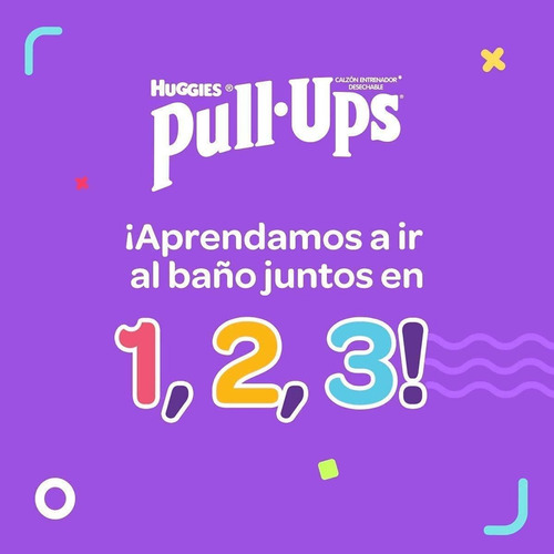 Imagen 5 de 5 de Calzon Entrenador Pull Ups L 30 Piezas Disney
