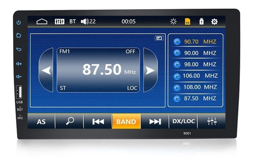 Radio Estéreo Para Automóvil Pantalla Táctil Lcd De Un 1 Din