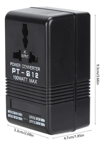 Convertidor De Voltaje Ac 100v-120v A 220v-240v Step Up Buck