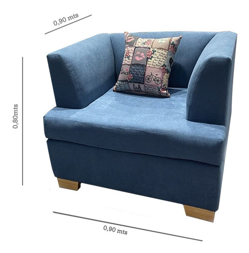 Sillon Marty Individual Chenille Premium Dadaa