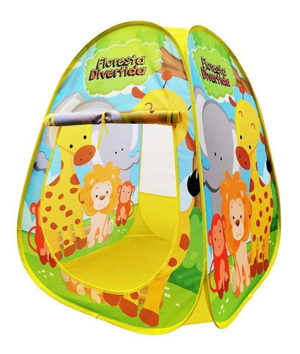 Barraca Floresta Divertida Toca Cabana Infantil DM Toys