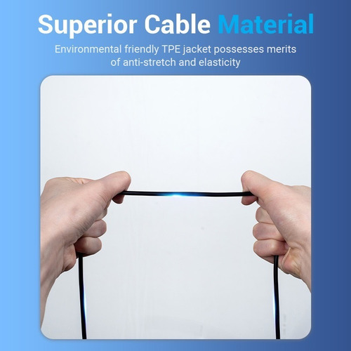 Cable Tipo C A Microusb Vention Carga Transferencia Datos 2m Negro