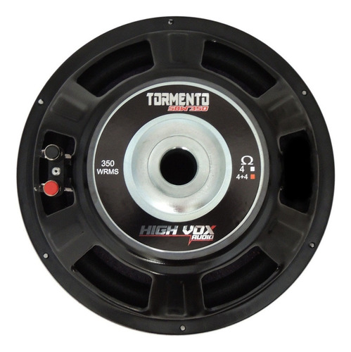 Alto Falante Tormento Sub Woofer Sbw 10 Pol. 350 Wrms 4 Ohms Cor Preta