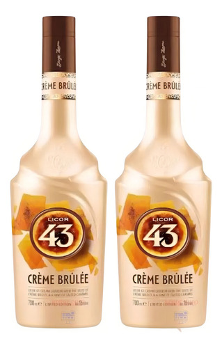 Licor 43 Creme Brulee Caramelo / 02 Unidades De 700ml