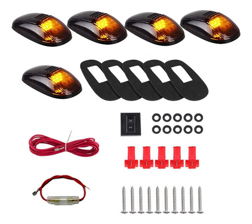 Luces Led De Techo De Cabina De Coche Para Camión, Suv, 12 V