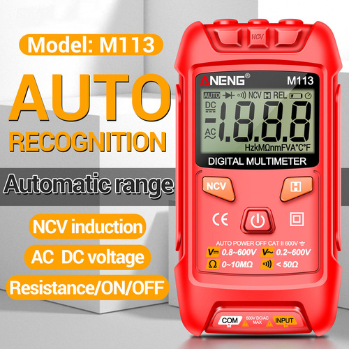 Mini Multímetro Digital Aneng M113 Inteligente Ac/dc