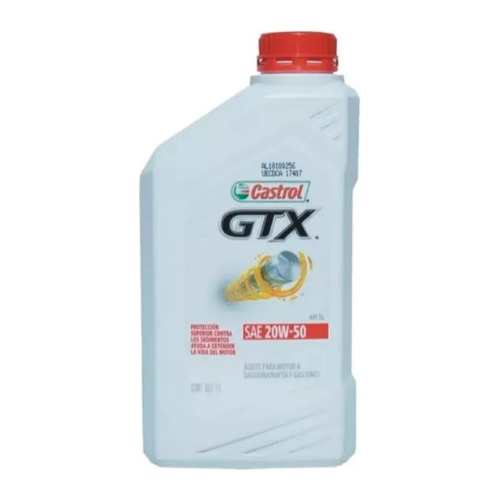 Aceite Castrol Gtx Nafta 20w50 X1l