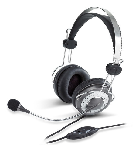 Auriculares Con Microfono Genius Hs-04su Gamer Pc Zoom Skype