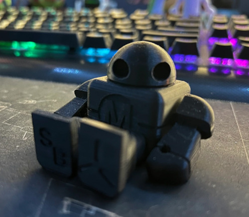 Set X6 Robotitos Articulados | Juguete - Llavero - Souvenir Robot 5000 Mix