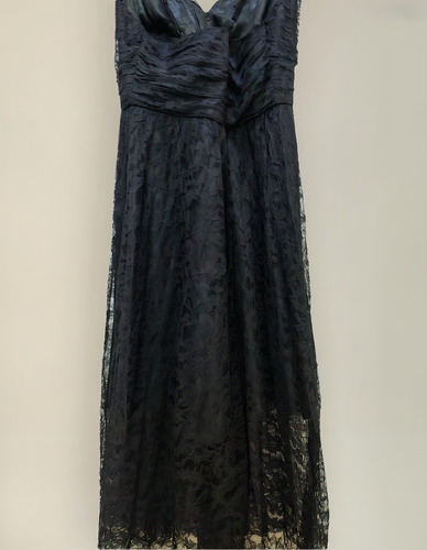 Vestido Calvin Klein Encaje Negro X L (12 Usa)