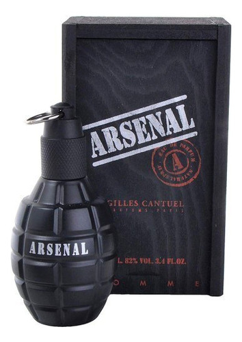 Perfume Arsenal Black Gilles Cantuel Edp 100 Ml