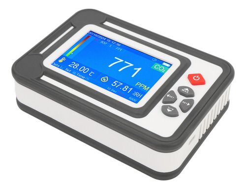 Probador De Calidad Del Aire, Detector De Co2, Temperatura D