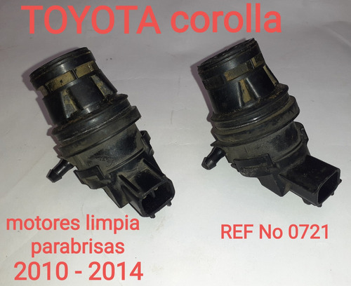 Toyota Corolla, 2009 - 2014 Motores Para Lim,pia Parabrisas