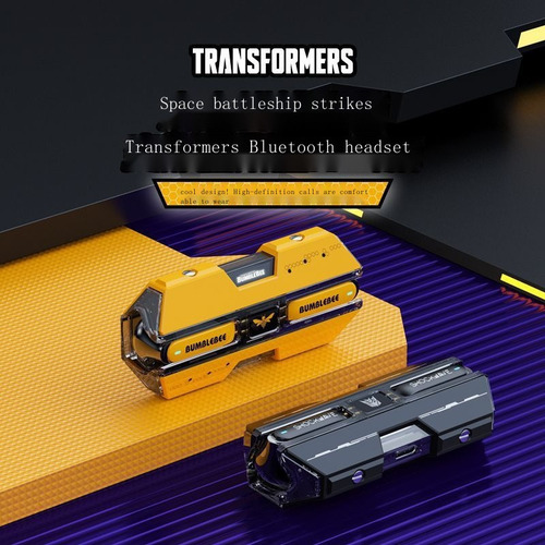 Audífonos Inalámbricos Bluetooth Transformers True Para Ju