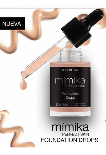 Mimika Perfect Skin Foundation Drops Base Liquida Lidherma
