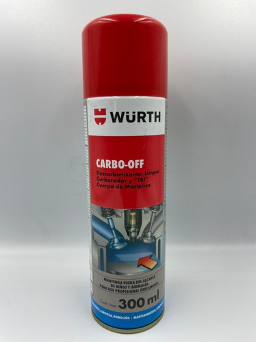 Limpia Carburador, Wurth, Carbo-off, 300ml