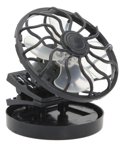 2x Tapa Con Clip Ventilador Con Energía Solar Para Acampar,