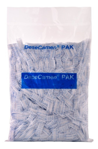 Silica Gel 2,000pz - 0.5g Absorbe Humedad - Desecamen® Pak