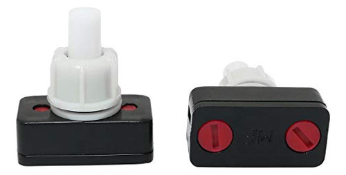 Interruptor Pulsador E-outstanding Pbs-17a, 2 Unidades, 1 A,