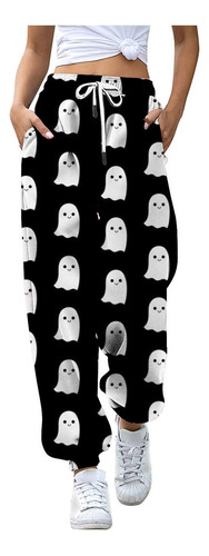 Pantalones De Halloween Para Mujer Totenkopf-bat