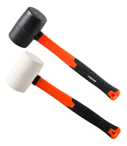 Martillo De Goma De Mazo Suave Con Mango De Fibra 450g 16oz
