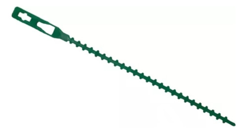 Precinto Reutilizables 10 Cm X 50 Unidades Ideal Jardineria Color Verde