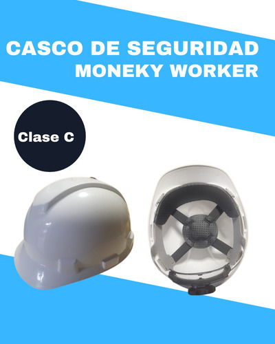 Casco De Seguridad Certificado Monkey Worker