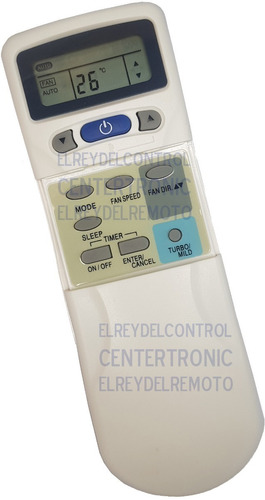 Imagen 2 de 6 de Control Remoto Aire Acondicionado Para Philco Daewoo